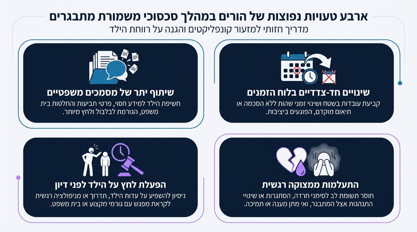 טעויות נפוצות של הורים כאשר המתבגר מביע עמדה