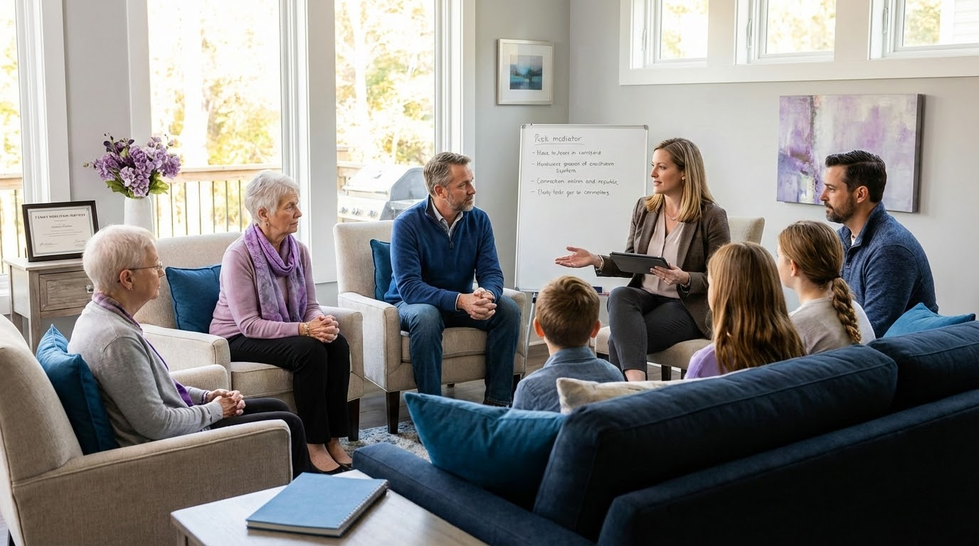 גישור משפחתי ויישוב סכסוכים