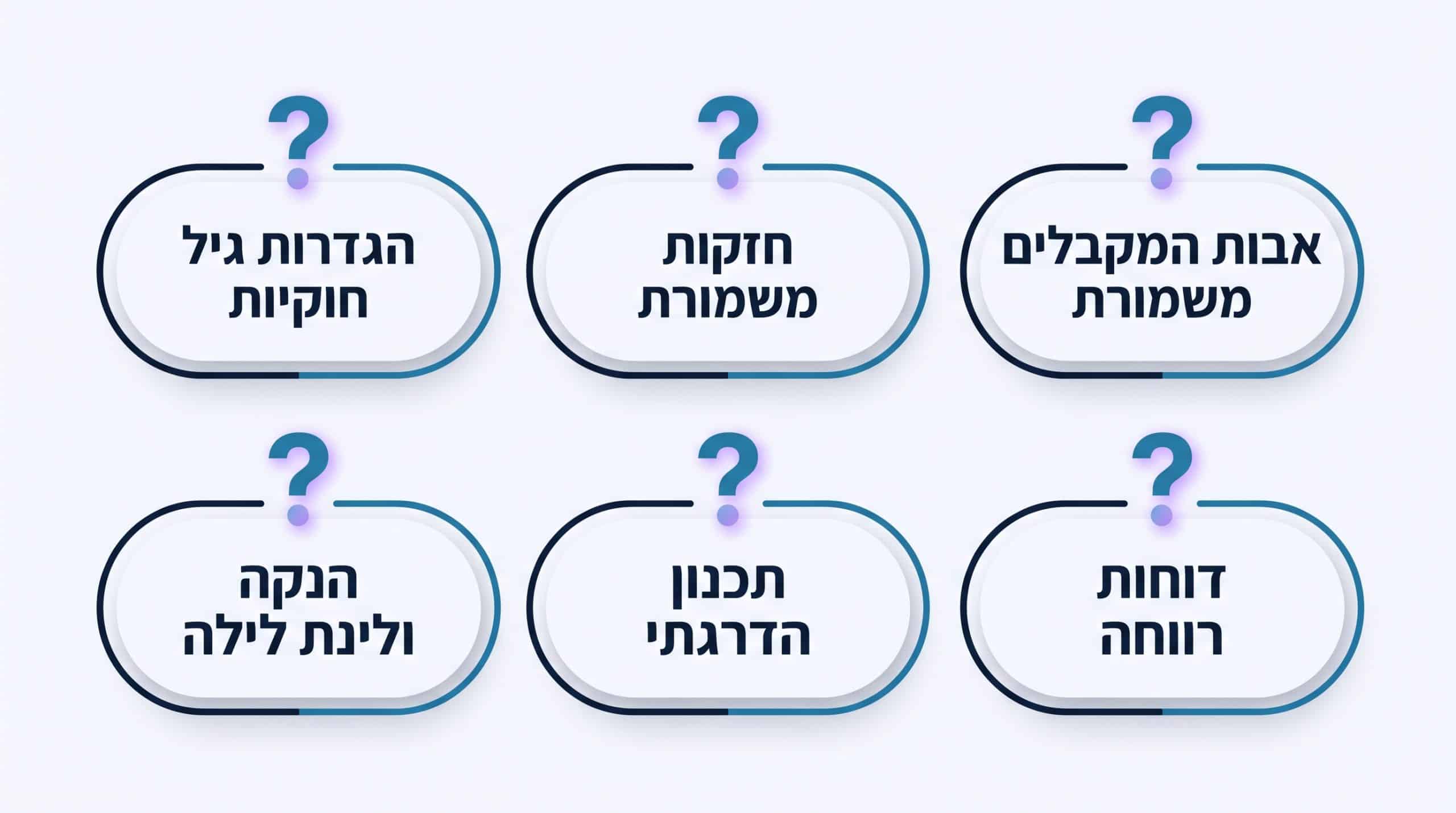 שאלות נפוצות בנוגע למשמורת תינוקות וגיל הרך