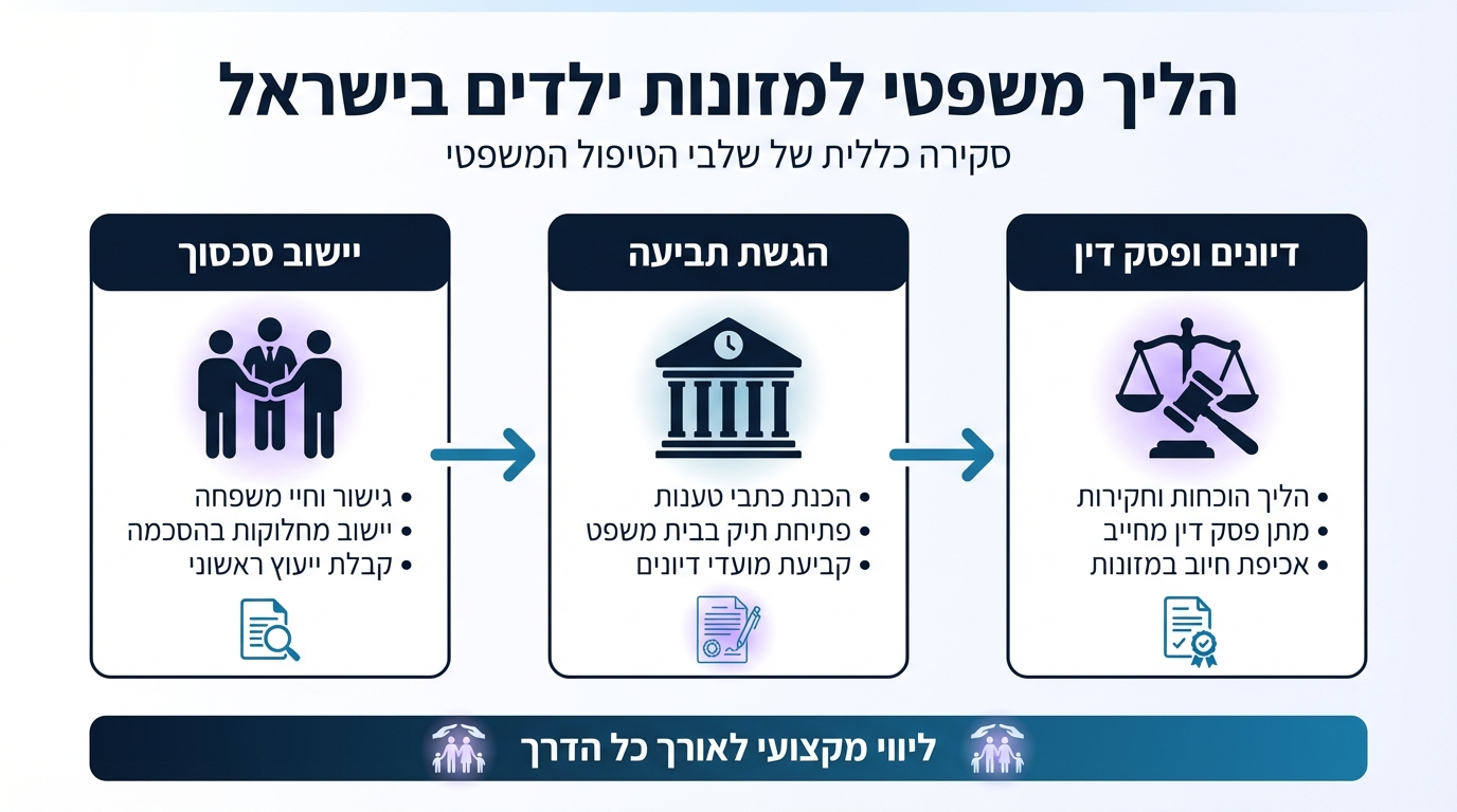 עורך דין מזונות ילדים ראשון לציון: המדריך המלא לזכויותיך ותביעת מזונות
