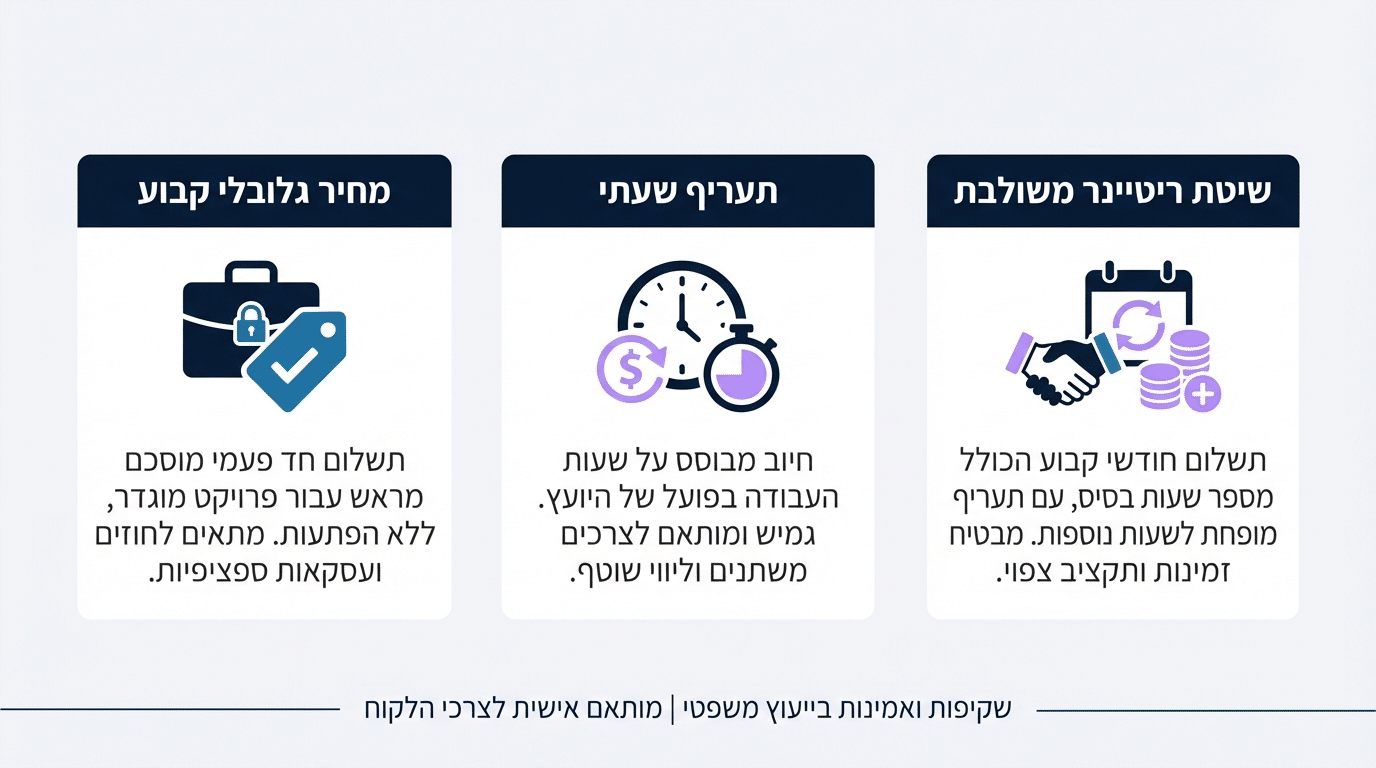 שיטות תמחור של עורכי דין לגירושין